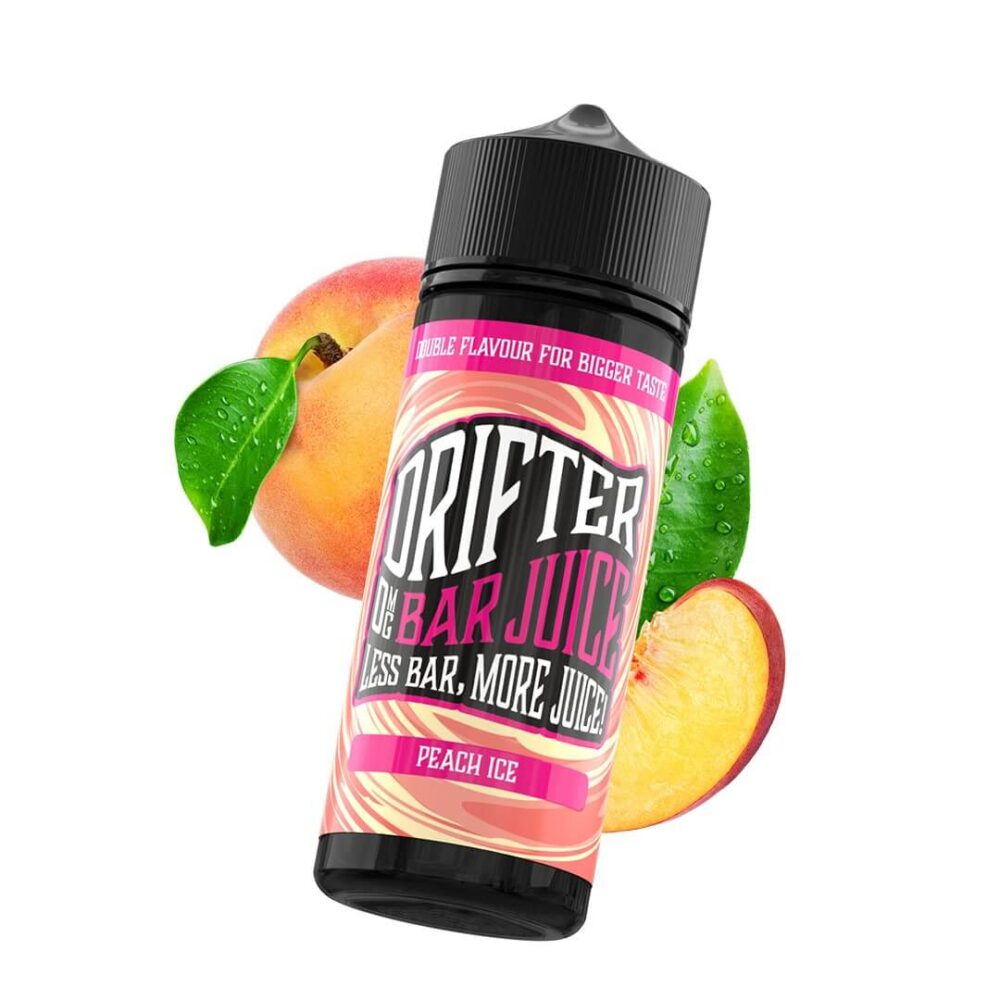 Drifter Bar Juice •   Peach Ice (6ml/30ml - 24ml/120ml) Flavorshot